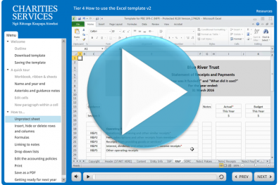 Play tutorial: how to use the Tier 4 performance report template in Excel